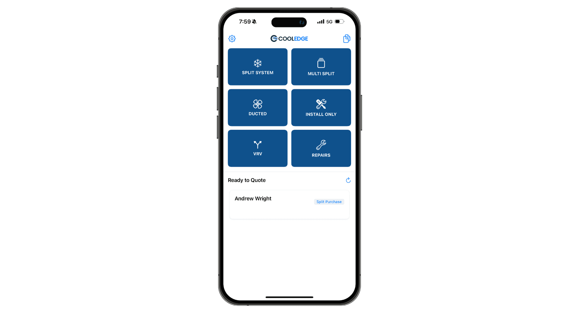 App homeview